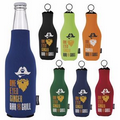 Neoprene Zip Up Bottle Koozie  Kooler